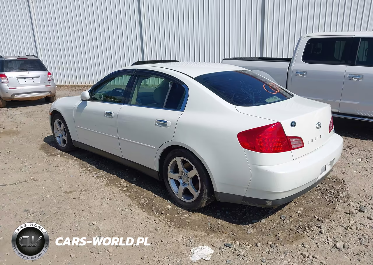 2003 Infiniti G35 Luxury Leather VIN:JNKCV51EX3M322663 - 3