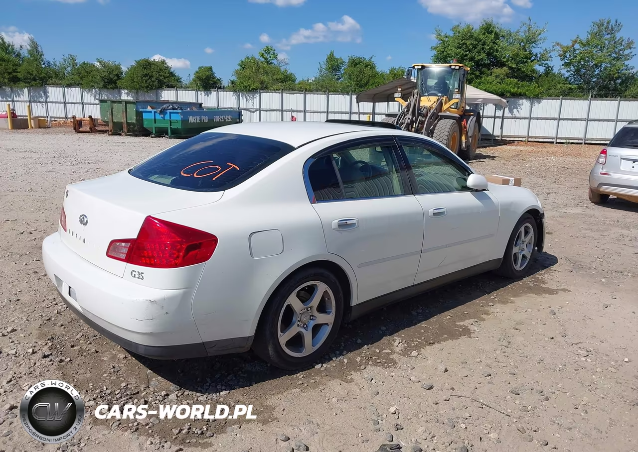 2003 Infiniti G35 Luxury Leather VIN:JNKCV51EX3M322663 - 4