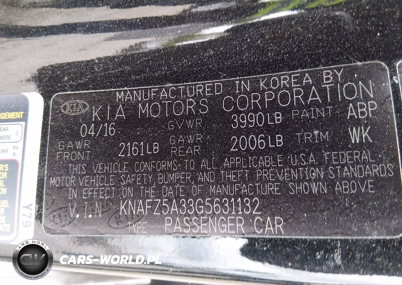 2016 Kia Forte Sx VIN:KNAFZ5A33G5631132 - 9