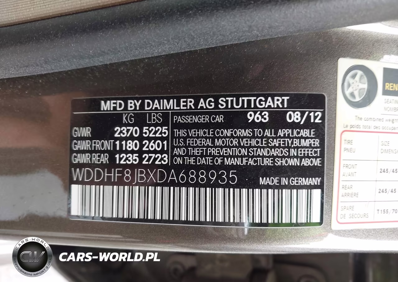 2013 Mercedes-Benz E 350 4Matic VIN:WDDHF8JBXDA688935 - 9
