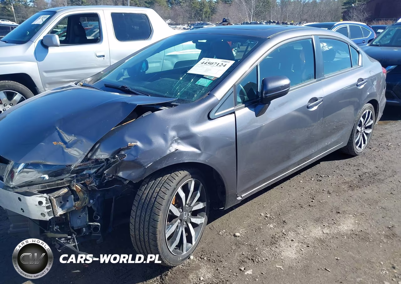 2014 Honda Civic Ex-L VIN:2HGFB2F99EH503214 - 2