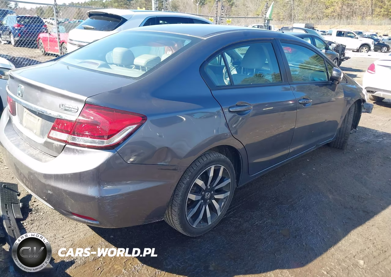 2014 Honda Civic Ex-L VIN:2HGFB2F99EH503214 - 4