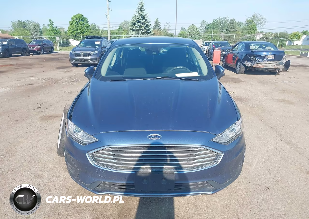 2019 Ford Fusion Hybrid Se VIN:3FA6P0LU5KR131843 - 12
