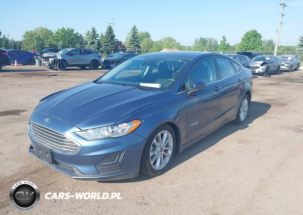 2019 Ford Fusion Hybrid Se VIN:3FA6P0LU5KR131843 - 2