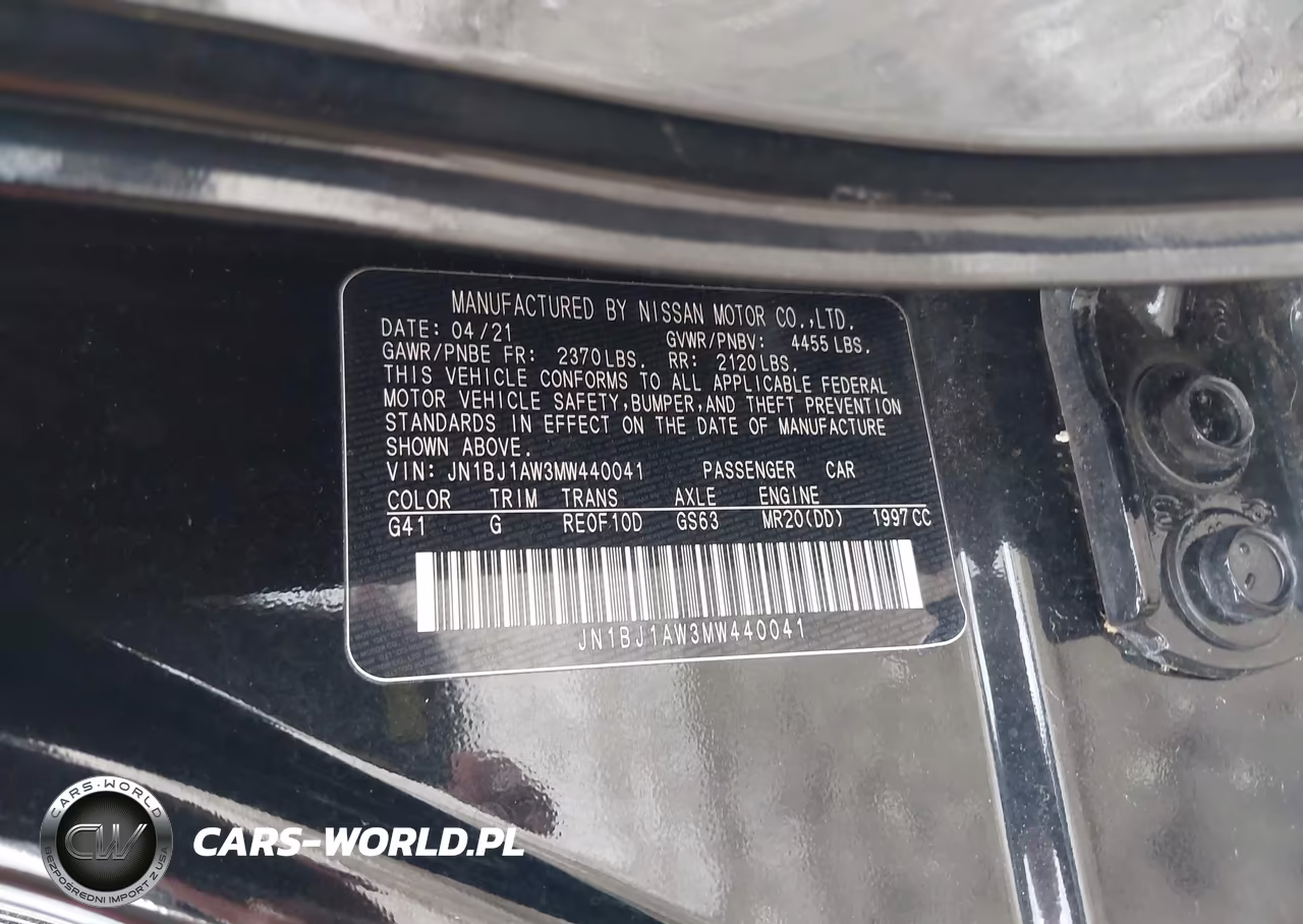 2021 Nissan Rogue Sport S Awd Xtronic Cvt VIN:JN1BJ1AW3MW440041 - 9