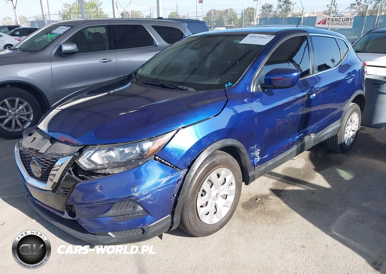2020 Nissan Rogue Sport S Fwd Xtronic Cvt VIN:JN1BJ1CV3LW268600 - 2
