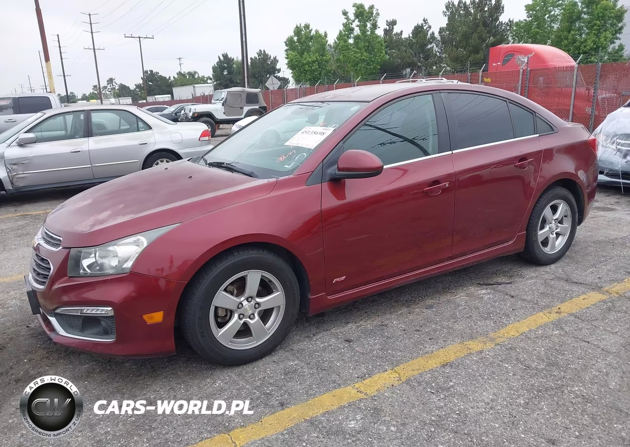 2015 Chevrolet Cruze 1Lt Auto VIN:1G1PC5SB1F7291859 - 2