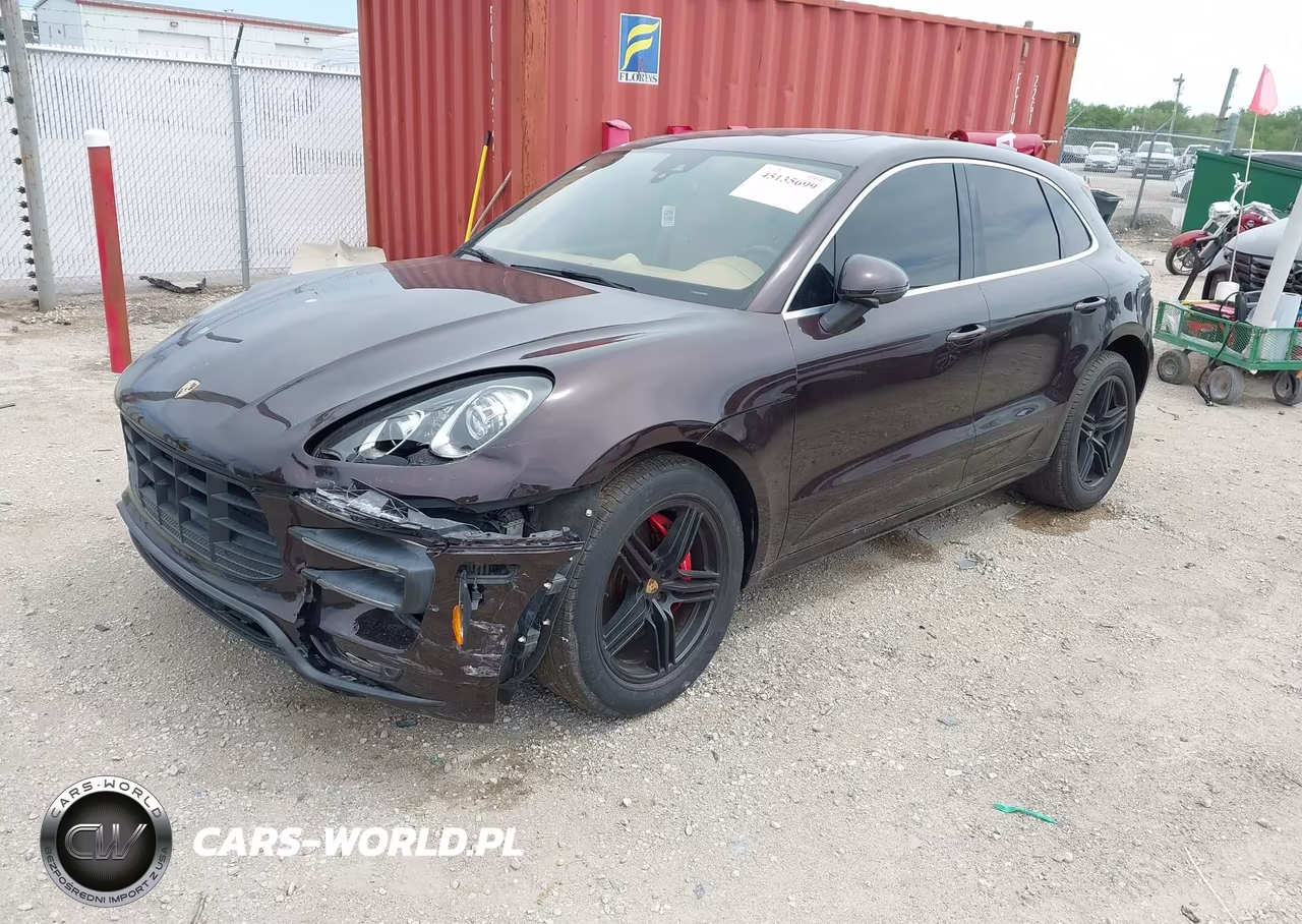 2015 Porsche Macan Turbo VIN:WP1AF2A51FLB92088 - 2