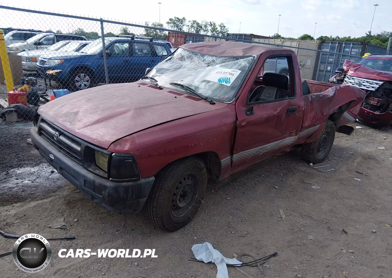 1993 Toyota Pickup 1-2 Ton Short Whlbase Stb VIN:4TARN81A9PZ136661 - 2