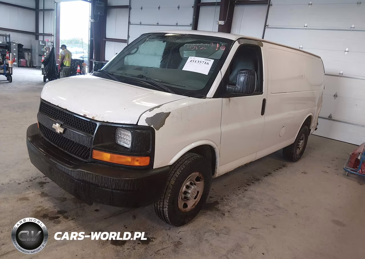 2008 Chevrolet Express Work Van VIN:1GCGG25C881211445 - 2