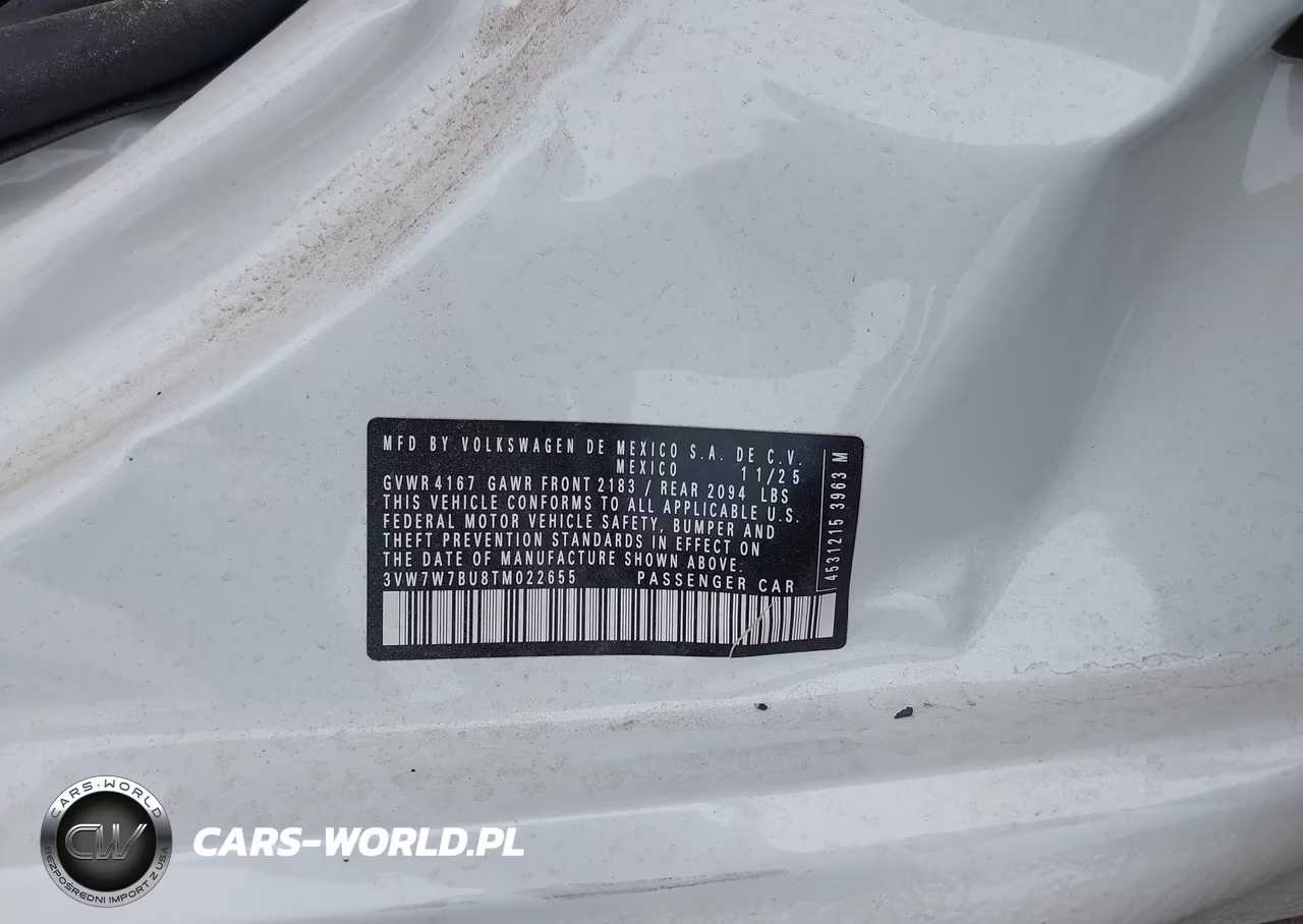 2026 Volkswagen Jetta Se VIN:3VW7W7BU8TM022655 - 9