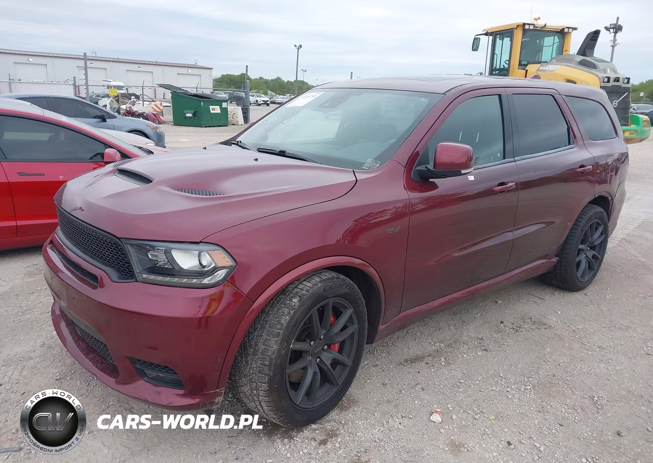 2018 Dodge Durango Srt Awd VIN:1C4SDJGJ6JC100301 - 2