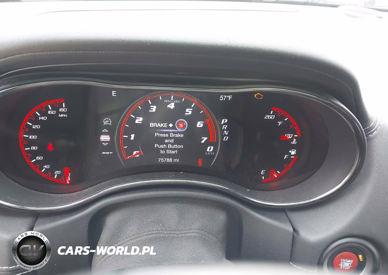 2018 Dodge Durango Srt Awd VIN:1C4SDJGJ6JC100301 - 7