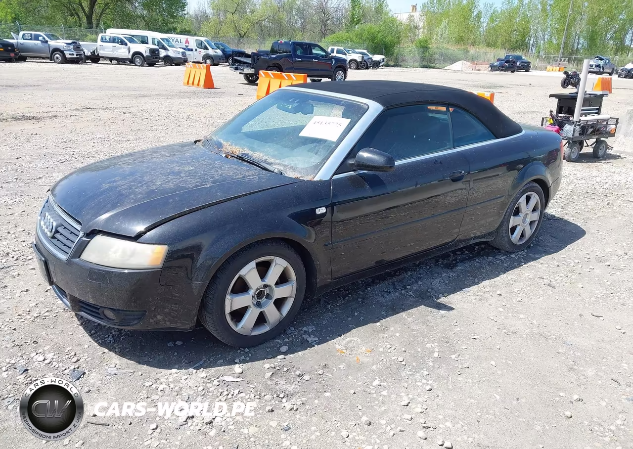 2005 Audi A4 1.8T VIN:WAUAC48H55K018287 - 2