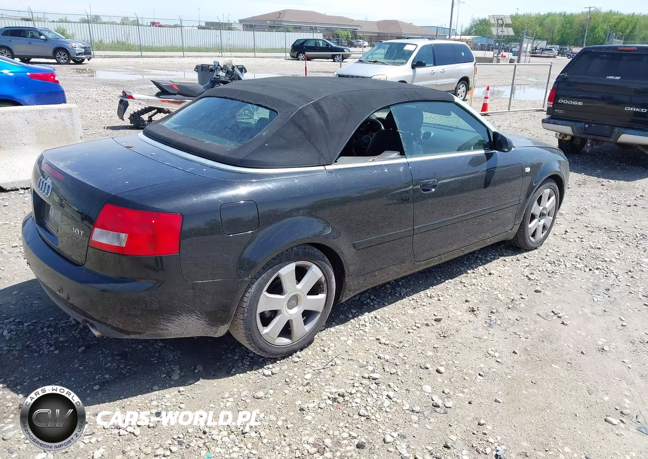 2005 Audi A4 1.8T VIN:WAUAC48H55K018287 - 4