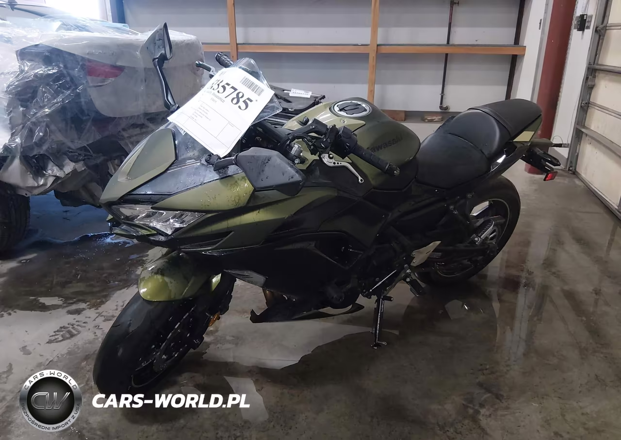 2024 Kawasaki Ex650 R VIN:ML5EXER11RDAD4408 - 2