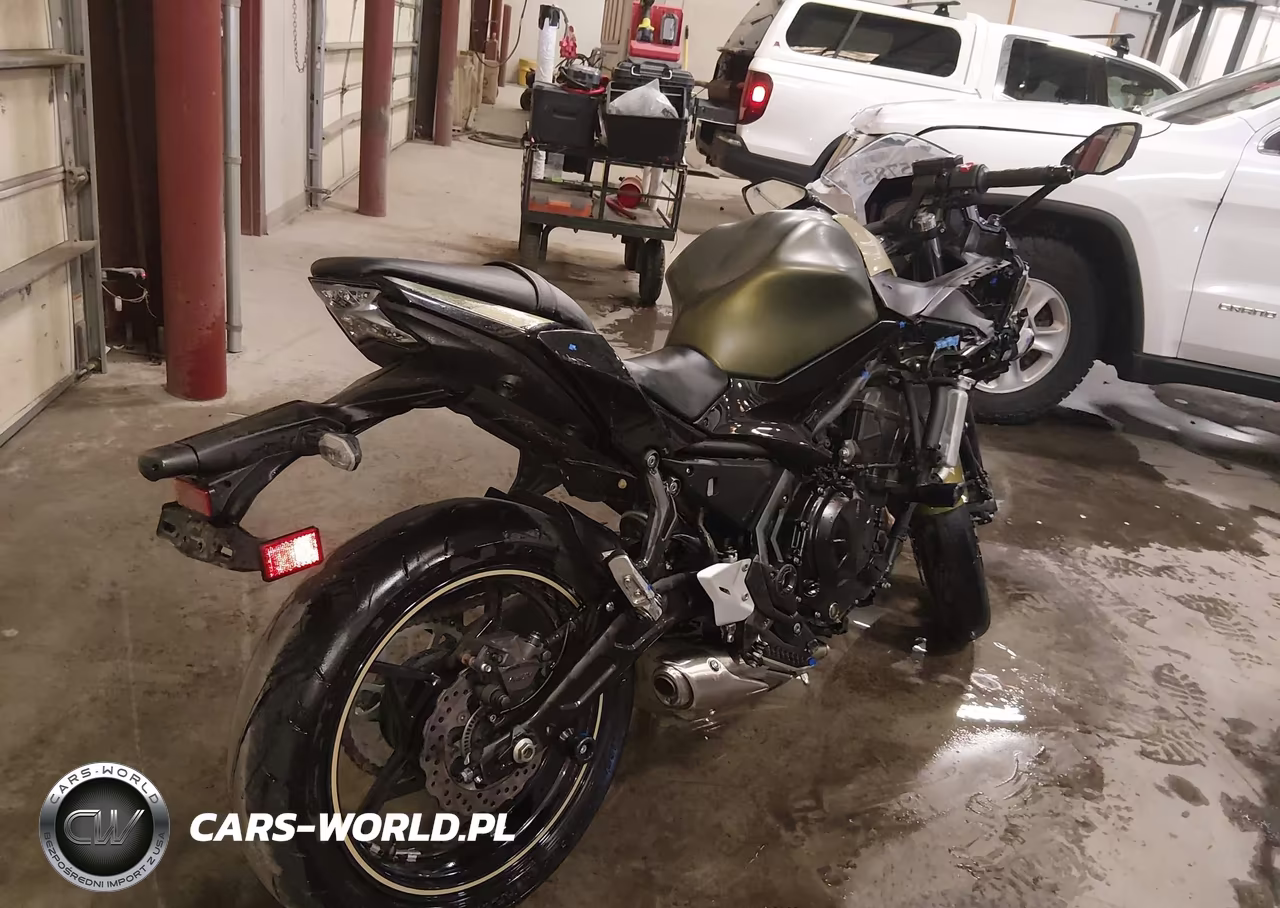 2024 Kawasaki Ex650 R VIN:ML5EXER11RDAD4408 - 4