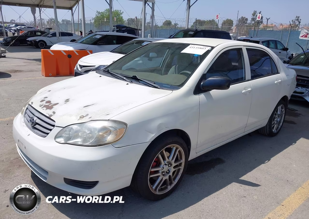 2003 Toyota Corolla Ce VIN:1NXBR32E73Z034812 - 2