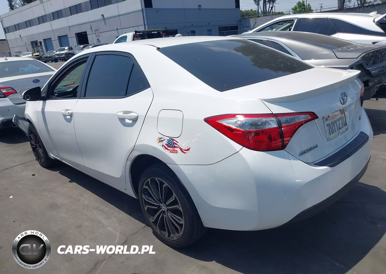 2016 Toyota Corolla S Plus VIN:5YFBURHEXGP538576 - 3