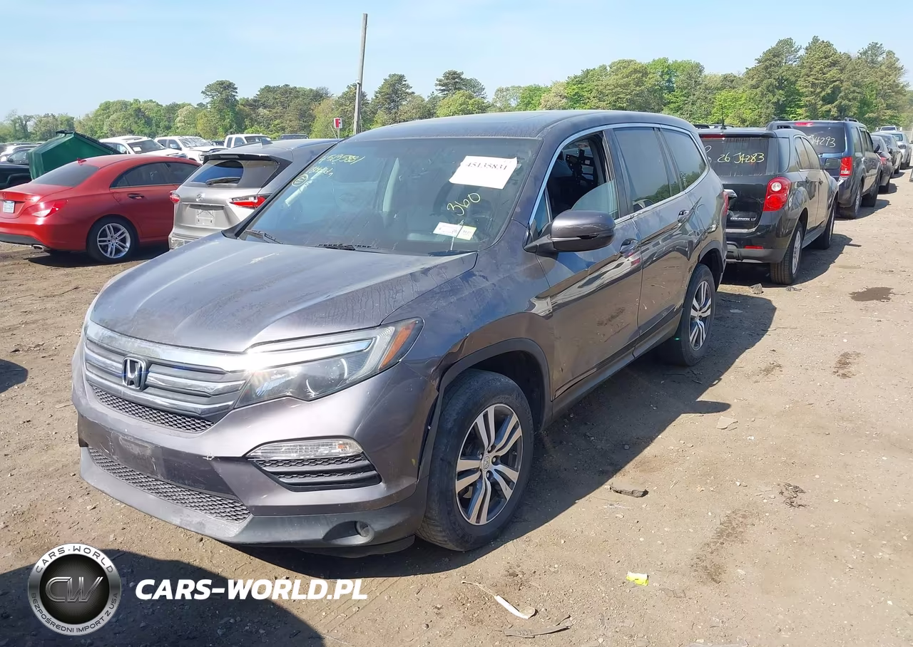 2018 Honda Pilot Ex-L VIN:5FNYF6H54JB044431 - 2