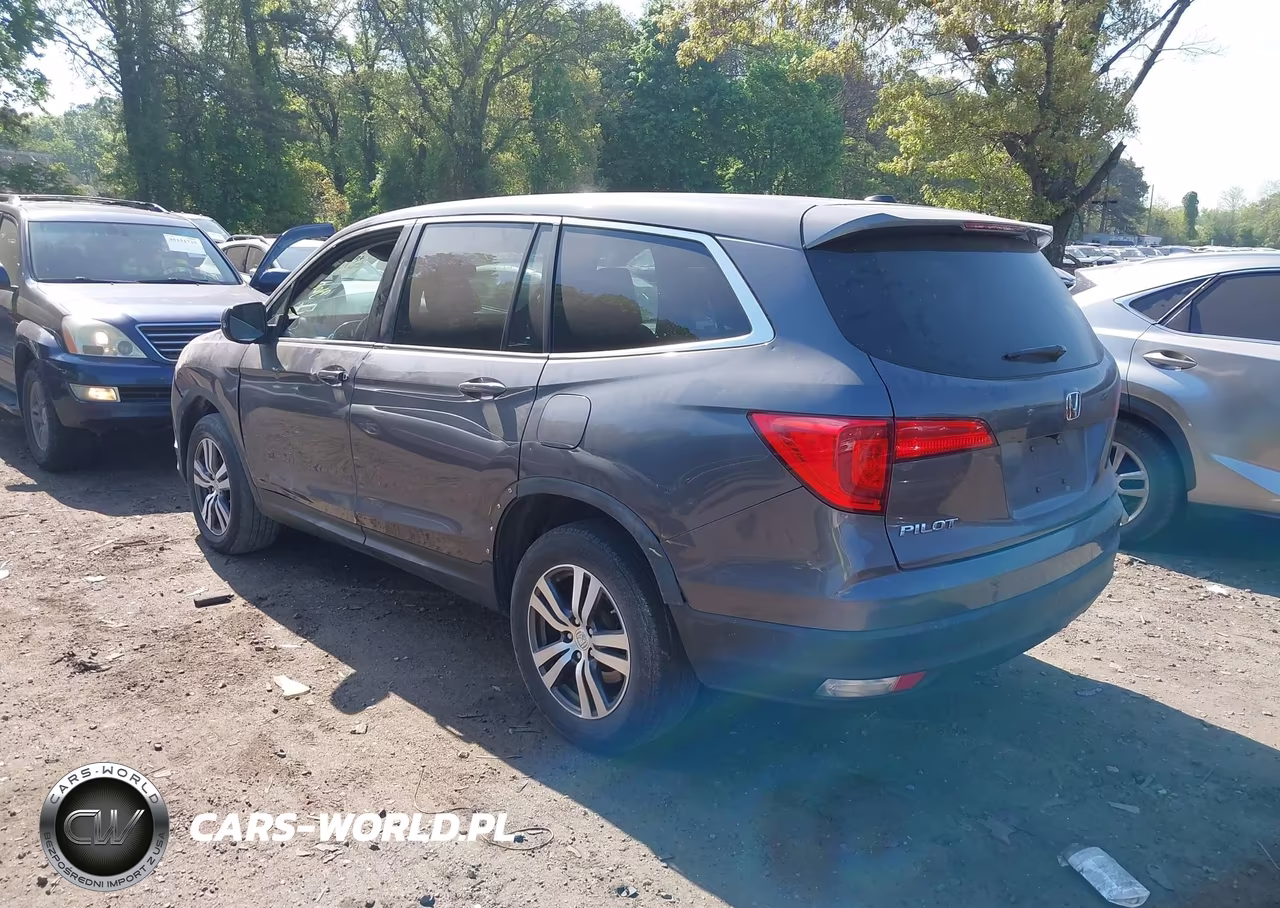 2018 Honda Pilot Ex-L VIN:5FNYF6H54JB044431 - 3