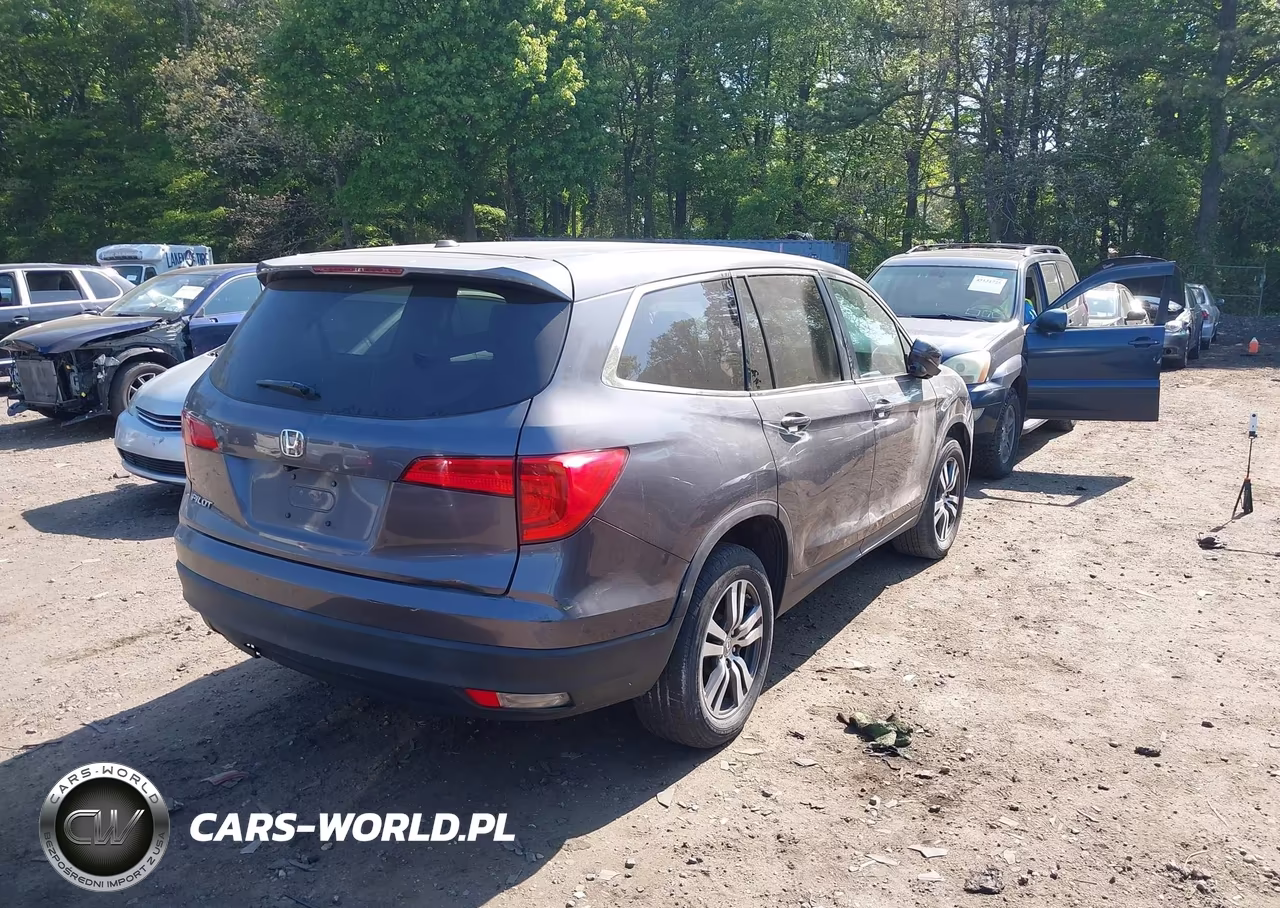 2018 Honda Pilot Ex-L VIN:5FNYF6H54JB044431 - 4
