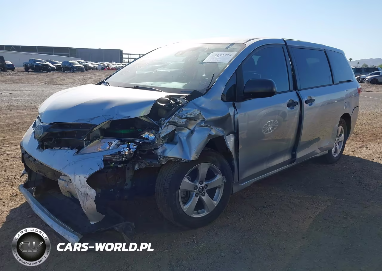 2020 Toyota Sienna L VIN:5TDZZ3DC2LS057353 - 2