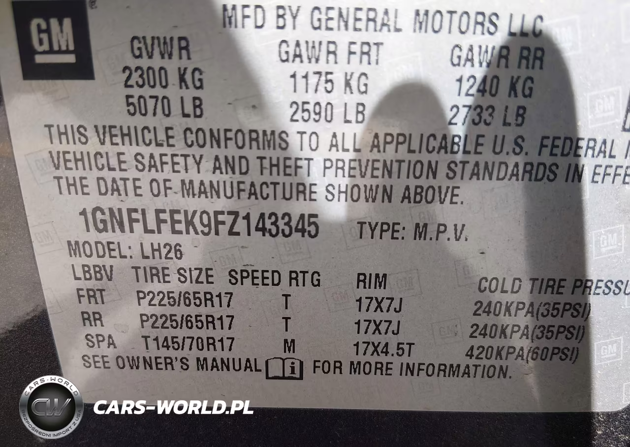 2015 Chevrolet Equinox 1Lt VIN:1GNFLFEK9FZ143345 - 9