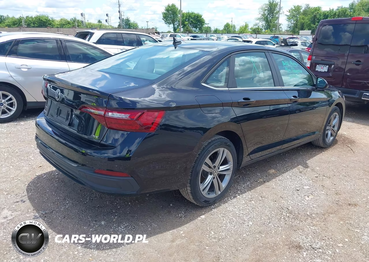 2024 Volkswagen Jetta 1.5T Se VIN:3VW7M7BU9RM009377 - 4