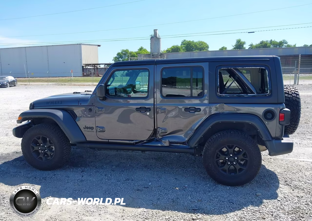 2022 Jeep Wrangler Unlimited Willys Sport 4X4 VIN:1C4HJXDN5NW150978 - 14