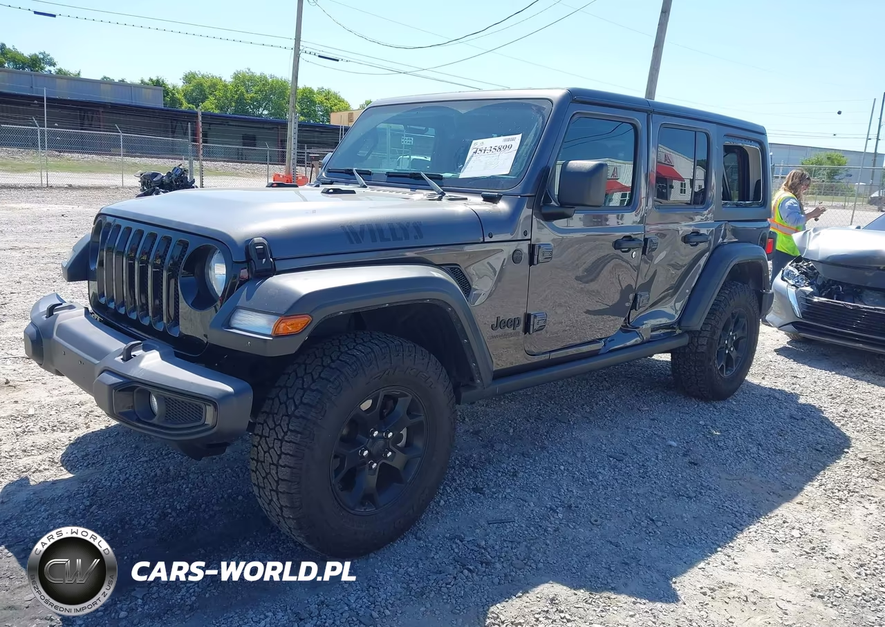 2022 Jeep Wrangler Unlimited Willys Sport 4X4 VIN:1C4HJXDN5NW150978 - 2