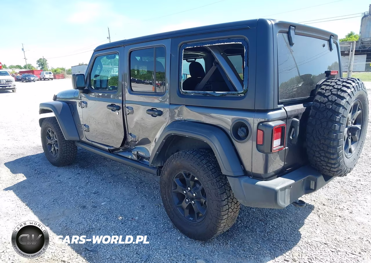 2022 Jeep Wrangler Unlimited Willys Sport 4X4 VIN:1C4HJXDN5NW150978 - 3