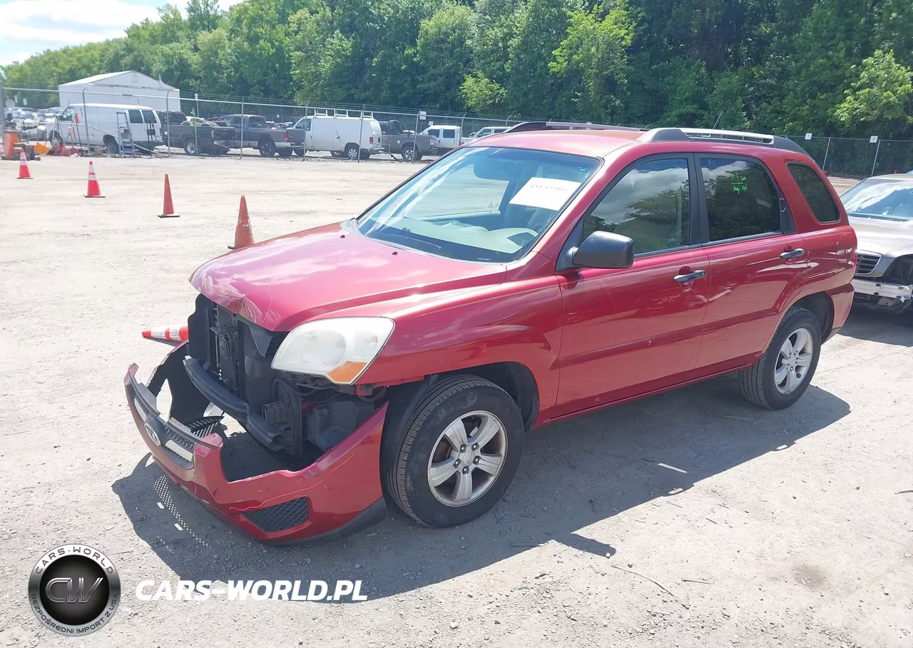 2009 Kia Sportage Lx VIN:KNDJF724697558032 - 2