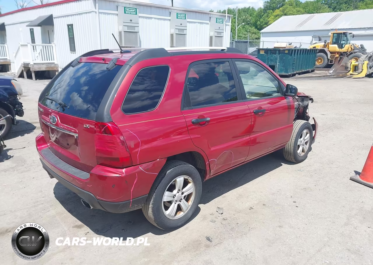 2009 Kia Sportage Lx VIN:KNDJF724697558032 - 4