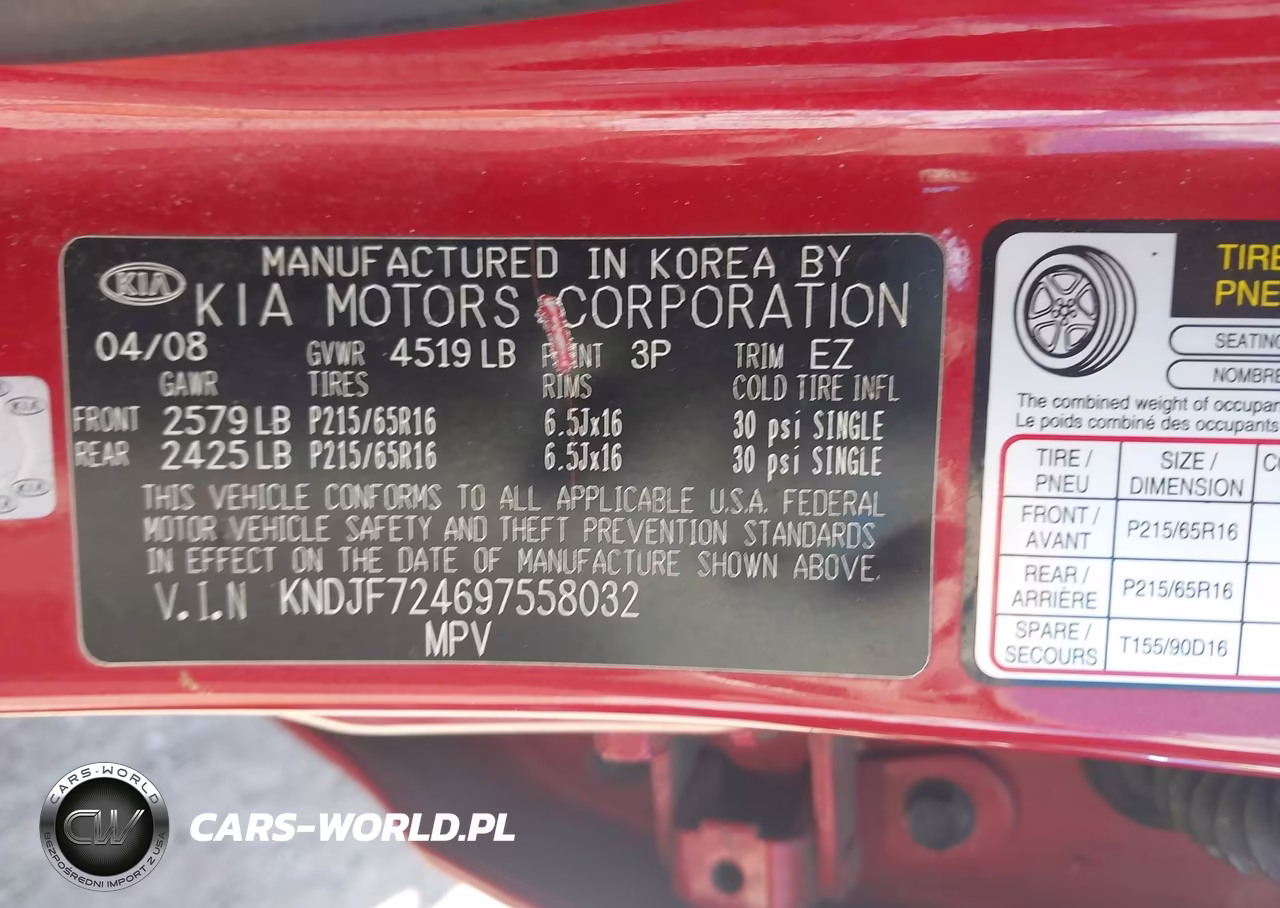 2009 Kia Sportage Lx VIN:KNDJF724697558032 - 9