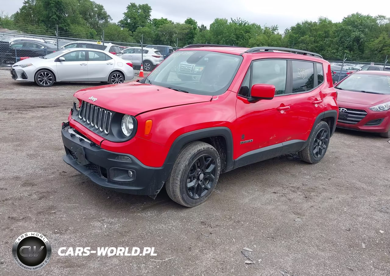 2018 Jeep Renegade Latitude Fwd VIN:ZACCJABB5JPH98957 - 2