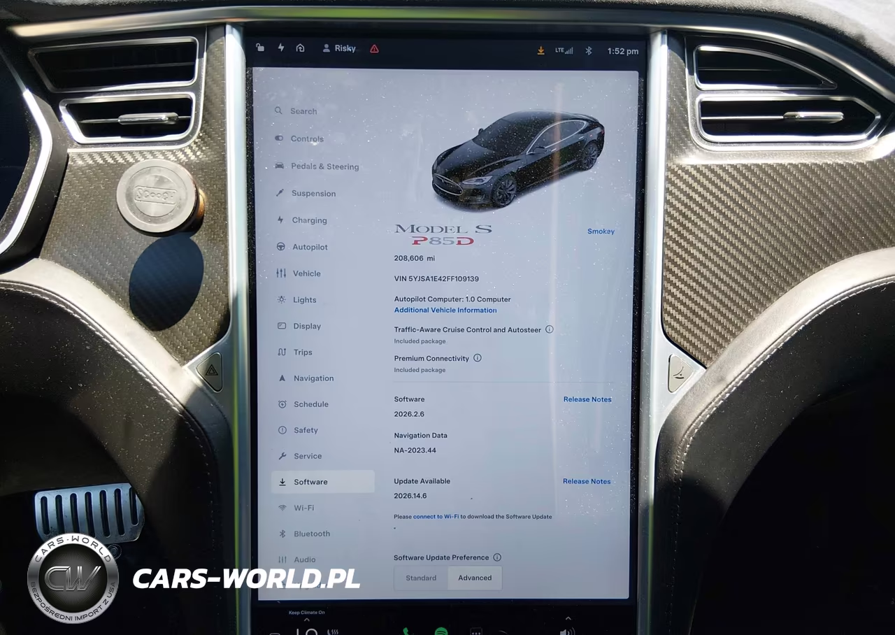 2015 Tesla Model S 85D-P85D VIN:5YJSA1E42FF109139 - 7