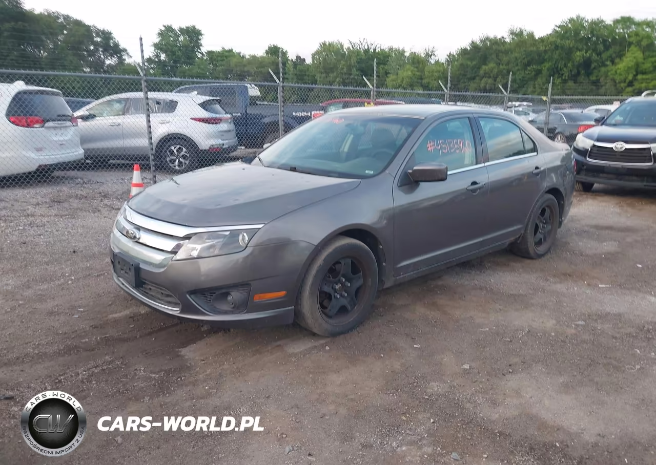 2011 Ford Fusion Se VIN:3FAHP0HA3BR166601 - 2