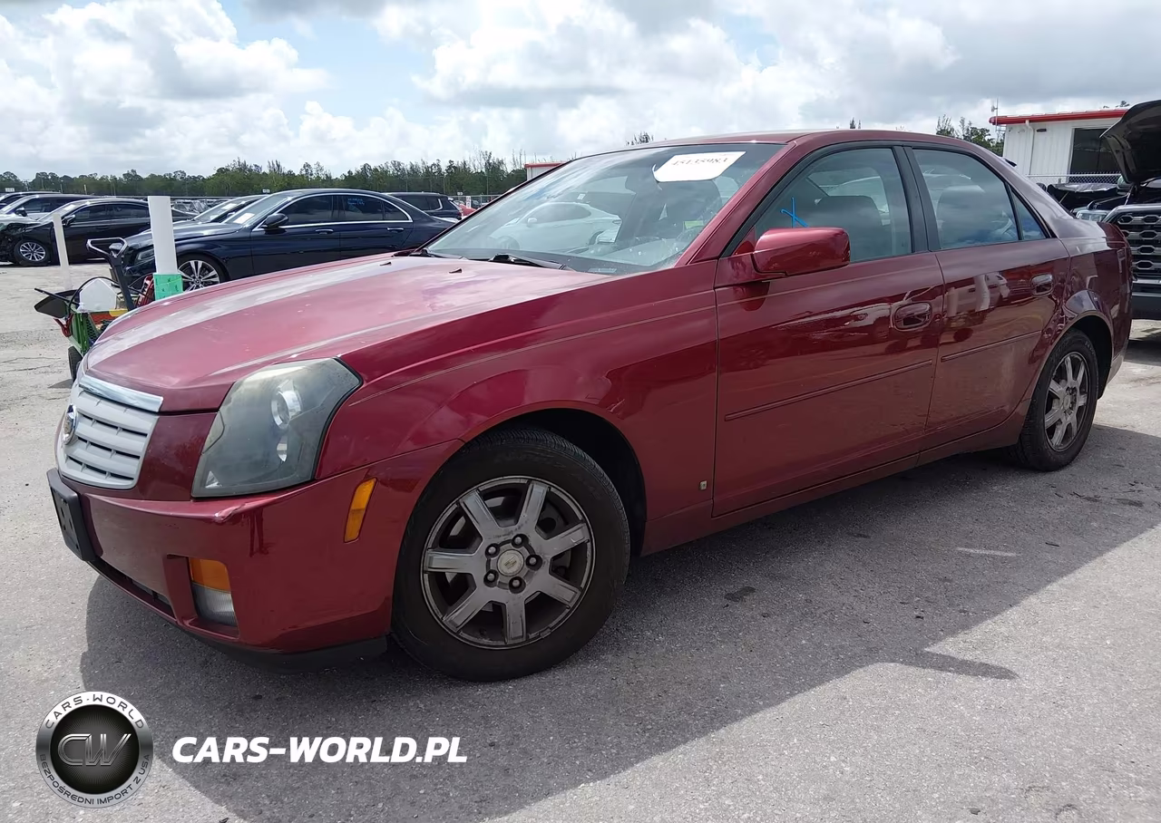 2007 Cadillac Cts Standard VIN:1G6DM57T370170188 - 2