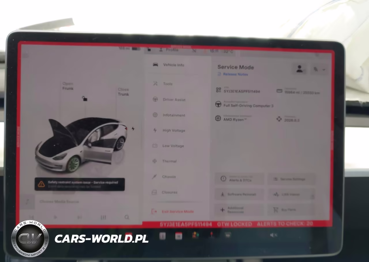 2023 Tesla Model 3 Rear-Wheel Drive VIN:5YJ3E1EA5PF511494 - 7