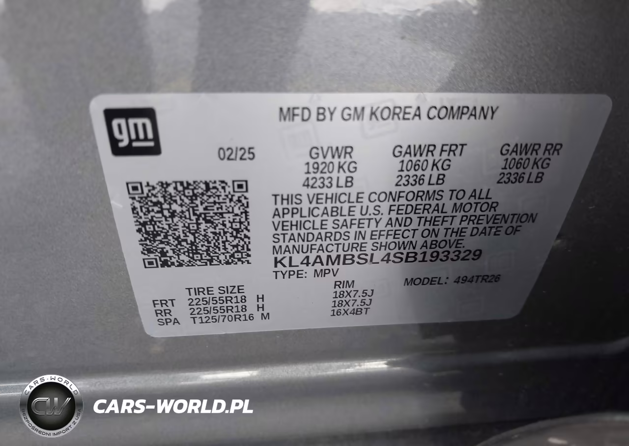 2025 Buick Encore Gx Preferred Fwd VIN:KL4AMBSL4SB193329 - 9