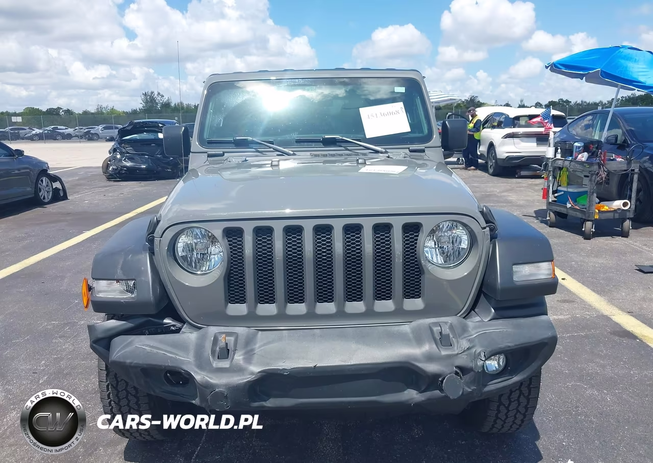 2021 Jeep Wrangler Unlimited Sport S 4X4 VIN:1C4HJXDN5MW754805 - 12