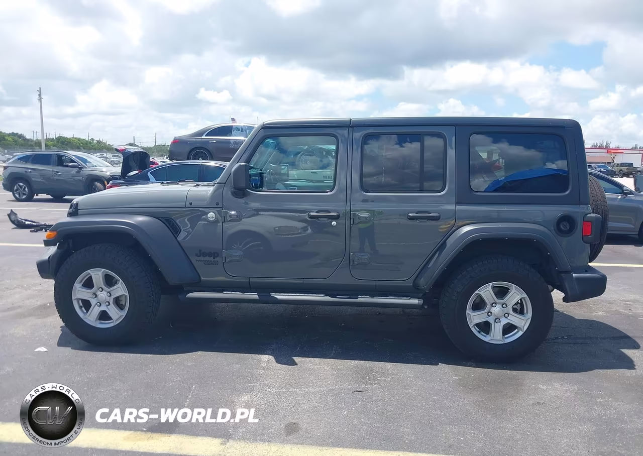 2021 Jeep Wrangler Unlimited Sport S 4X4 VIN:1C4HJXDN5MW754805 - 14