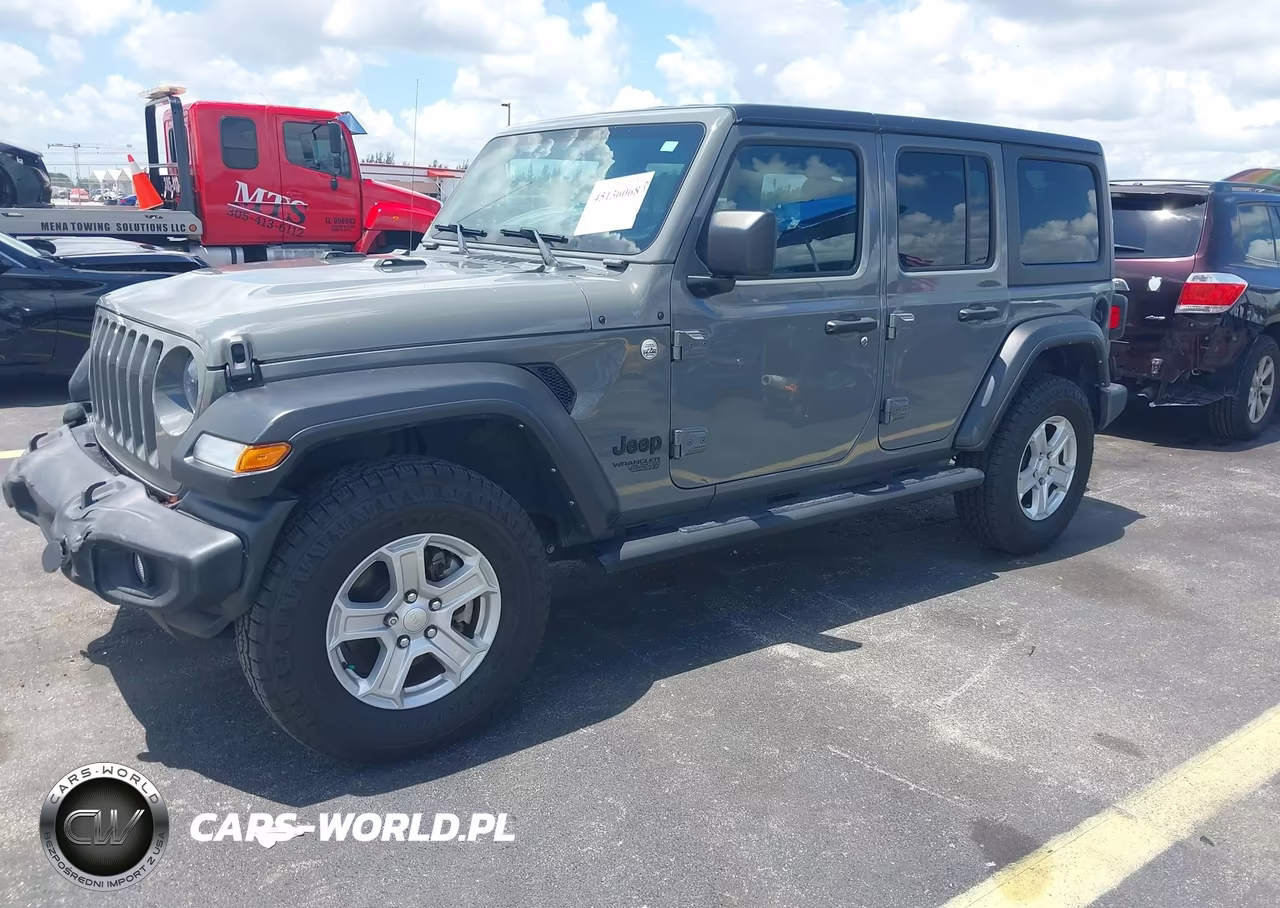 2021 Jeep Wrangler Unlimited Sport S 4X4 VIN:1C4HJXDN5MW754805 - 2