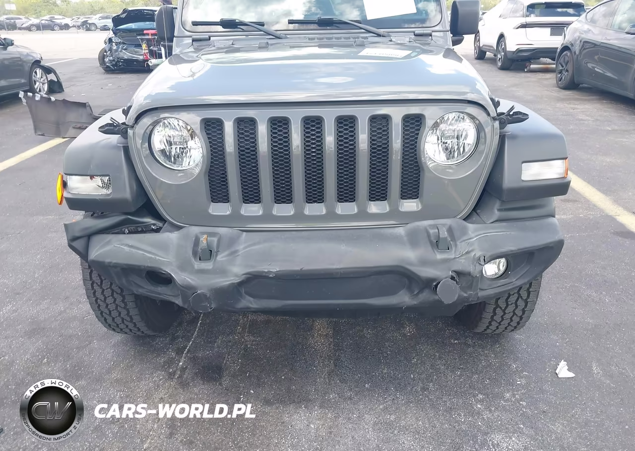 2021 Jeep Wrangler Unlimited Sport S 4X4 VIN:1C4HJXDN5MW754805 - 6