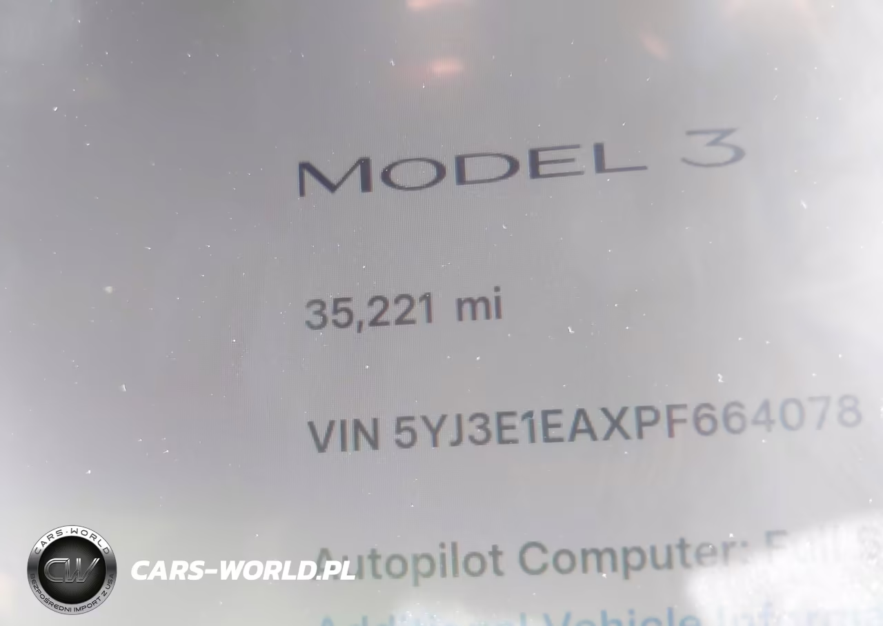 2023 Tesla Model 3 Rear-Wheel Drive VIN:5YJ3E1EAXPF664078 - 7