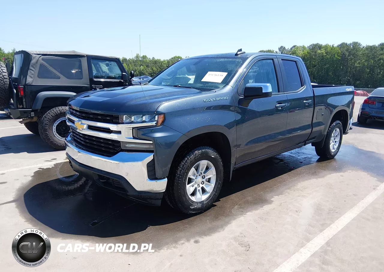 2020 Chevrolet Silverado 1500 4Wd Standard Bed Lt VIN:1GCRYDED0LZ155215 - 2
