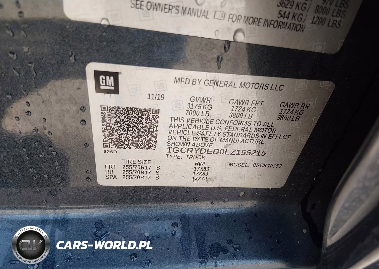 2020 Chevrolet Silverado 1500 4Wd Standard Bed Lt VIN:1GCRYDED0LZ155215 - 9