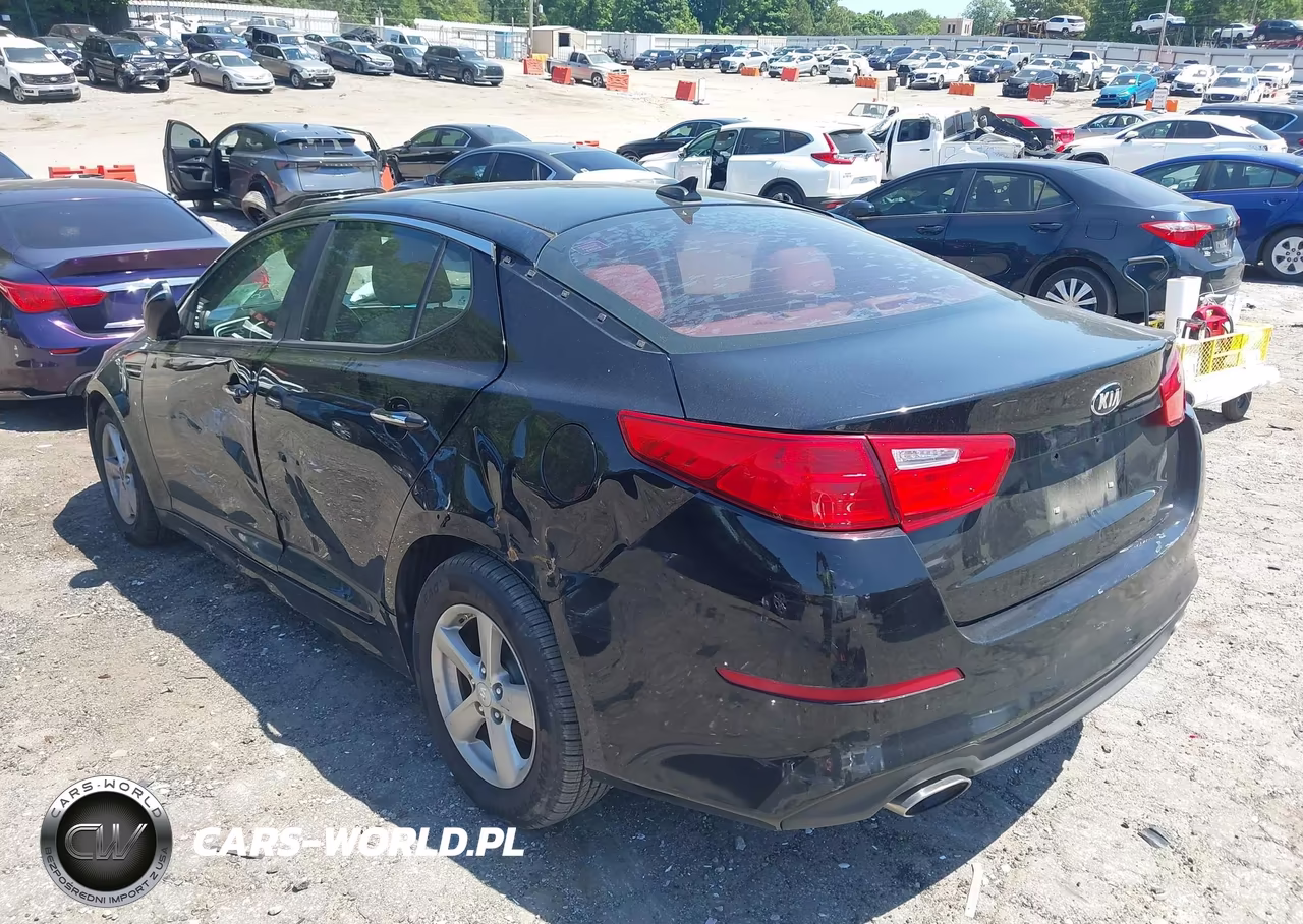 2015 Kia Optima Lx VIN:5XXGM4A76FG463466 - 3