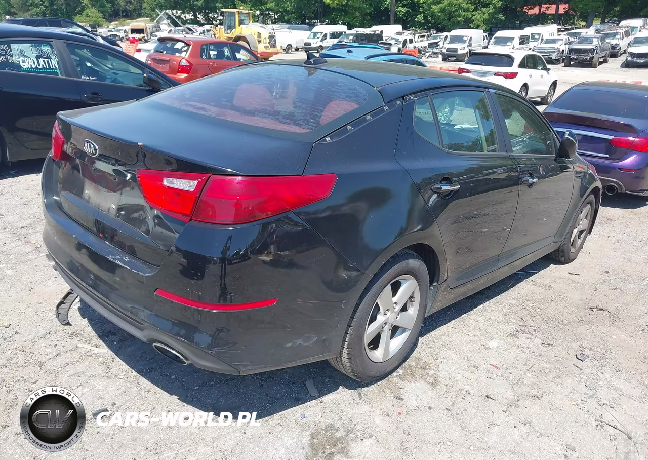 2015 Kia Optima Lx VIN:5XXGM4A76FG463466 - 4